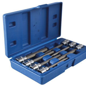 3/8in Drive Extra Long Hex Socket Bit Set, 7 Piece - Image 6