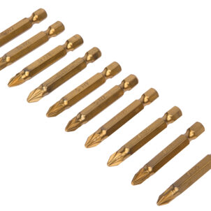 Titanium Coated Screwdriver Bits PZ2 x 50mm (Pack 10) - Image 4