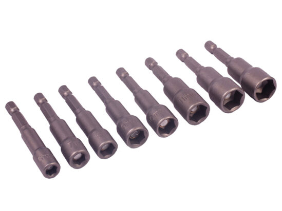 Magnetic 1/4in Nut Driver Set, 8 Piece - Image 2