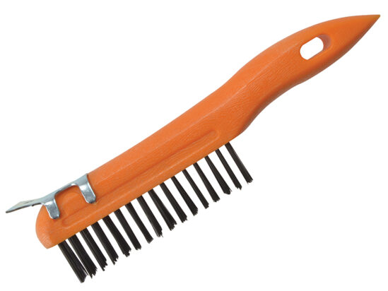 Plastic Wire Brush & Scraper - Image 2