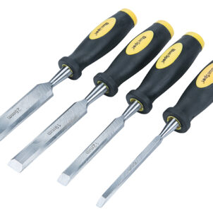 Chisel Set Double Colour Handle Set, 4 Piece - Image 2