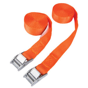 Cam Buckle Tie-Down Straps Twin Pack 2.5m - Image 2