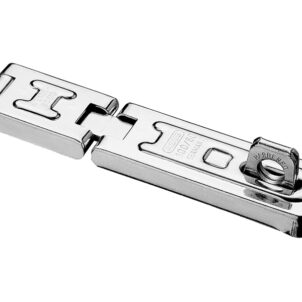 100/80 DG Hinged Hasp & Staple Carded 80mm