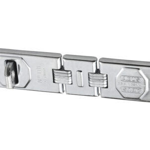 110/195 Hinged Hasp & Staple Carded 195mm
