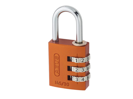 145/20 20mm Aluminium Combination Padlock Random Colour 46626