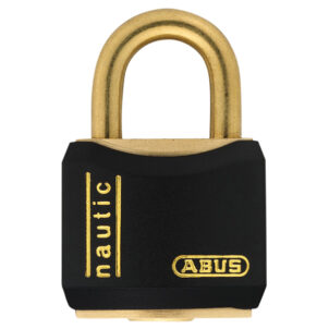 T84MB/20mm Black Rustproof Padlock Carded