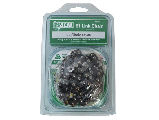 CH061 Chainsaw Chain 3/8in x 61 Links 1.3mm - Fits 45cm Bars