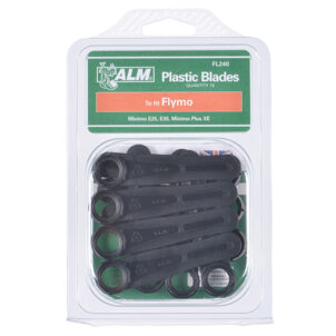 FL240 Plastic Blades Large Hole to Suit Flymo