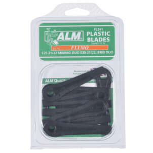FL241 Plastic Blades Small Hole to Suit Flymo