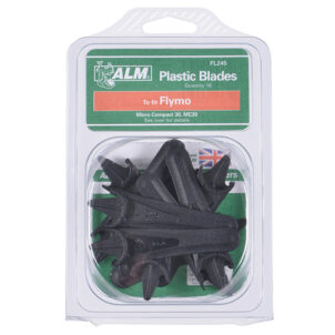 FL245 Plastic Blades Half Moon Mounting to Suit Flymo