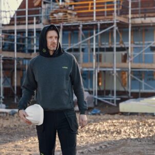 Kingston Hooded Sweatshirt - M (38/40in) - Image 3
