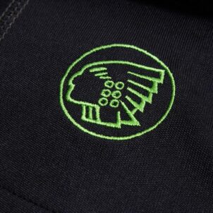 Langley Black Performance Polo Shirt - XL (44/46in) - Image 4