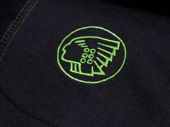 Langley Black Performance Polo Shirt - XXL (47/49in) - Image 4