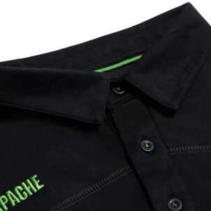 Langley Black Performance Polo Shirt - XXL (47/49in) - Image 5