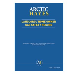 Landlord/Homeowner Gas Safety Record (Pad of 25)