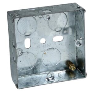 Metal Socket Box 35mm (Pack 10)