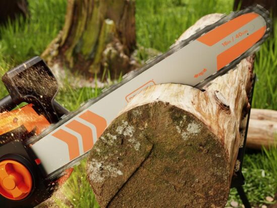 BECS2040 Chainsaw 40cm Bar 2000W 240V - Image 4