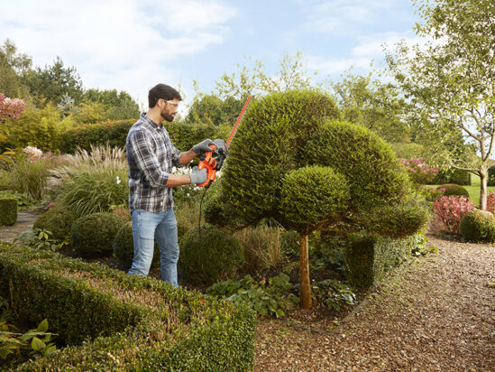 BEHT201 Hedge Trimmer 45cm 420W 240V - Image 2