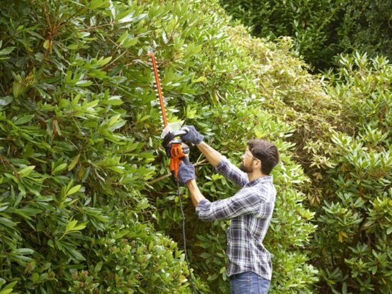 BEHTS401 Hedge Strimmer® with Saw Blade 55cm 500W 240V - Image 2