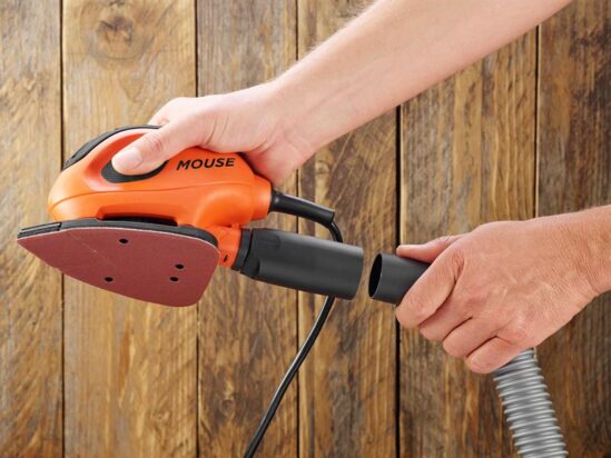 55W Mouse Sander + 6 Sanding Sheets - Image 3