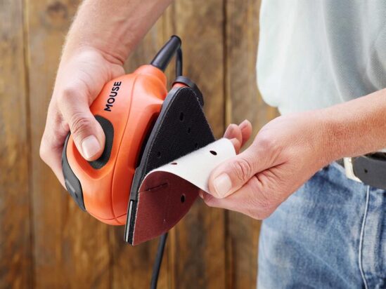55W Mouse Sander + 6 Sanding Sheets - Image 4
