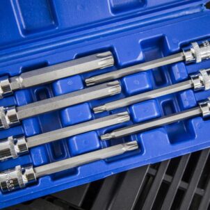 3/8in Drive Extra Long TORX Socket Bit Set, 7 Piece - Image 3