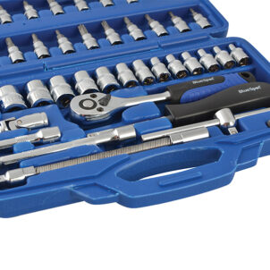 1/4in Square Drive Socket & Bit Set, 46 Piece - Image 2
