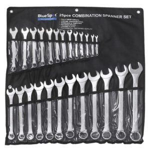 Combination Spanner Set, 25 Piece