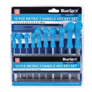 Metric T-Handle Hex Key Set, 10 Piece - Image 5