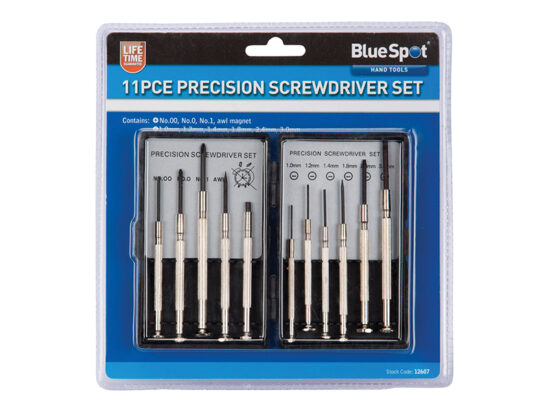 Precision Screwdriver Set, 11 Piece