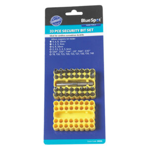 Security Bit Set, 33 Piece