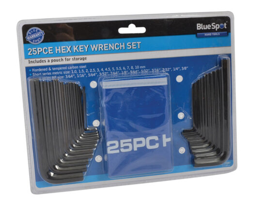 Metric & Imperial Hexagon Key Pouch Set, 25 Piece - Image 2