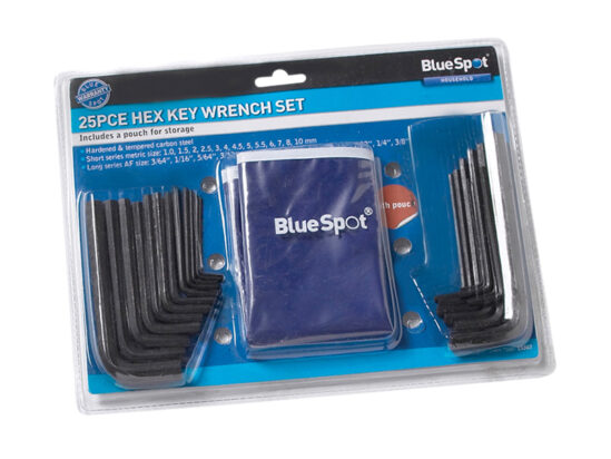 Metric & Imperial Hexagon Key Pouch Set, 25 Piece - Image 3