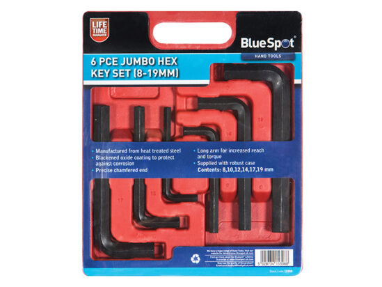 Jumbo Hex Key Set, 6 Piece - Image 2