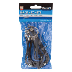 Hexagon Key Set, 10 Piece