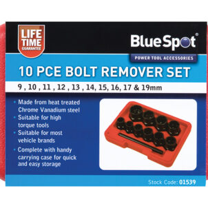 Bolt Remover Set 9-19mm  10 Piece