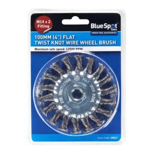 Flat Twist Knot Wire Wheel 100mm M14 X 2