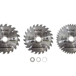 184mm Circular Saw Blade Set, 3 Piece