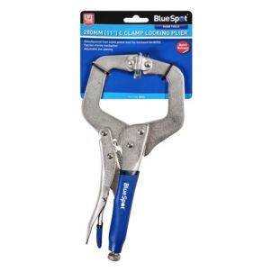 Locking C-Clamp with Swivel Pads 280mm (11in)