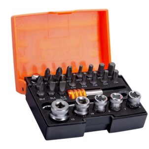 2058/S26 1/4in Drive Ratchet Socket Set, 26 Piece