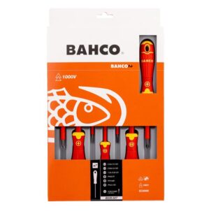 B220.027 BAHCOFIT Insulated Screwdriver Set, 7 Piece - Image 2