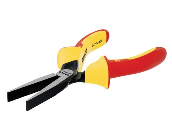 2421S ERGO™ Insulated Flat Nose Pliers 160mm (6.1/4in) - Image 2