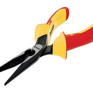 2430S ERGO™ Insulated Long Nose Pliers 140mm (5.1/2in)