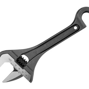 Wide Jaw Adjustable Wrench with Hook 254.5mm
