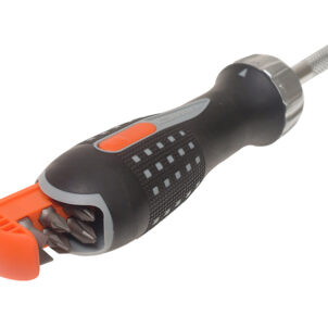 808050 Ratchet Screwdriver & 6 Bits