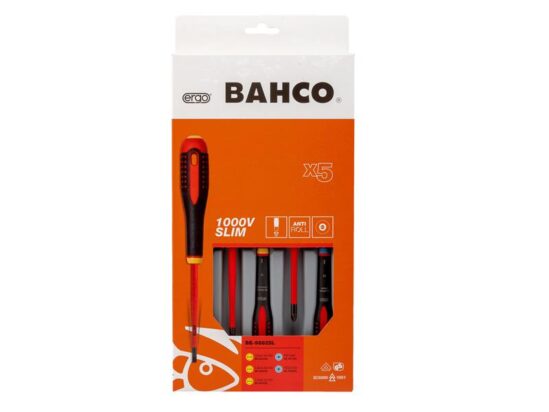 BE-9882SL ERGO™ Slim VDE Insulated Screwdriver Set, 5 Piece - Image 2