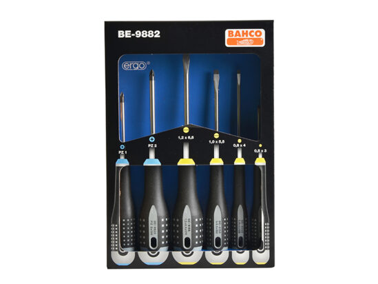 BE-9882 ERGO™ Screwdriver Set, 6 Piece