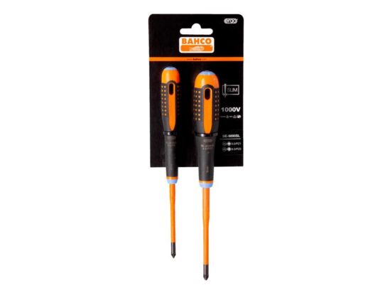 BE-9890SL ERGO™ Slim VDE Insulated Screwdriver Set, 2 Piece - Image 2