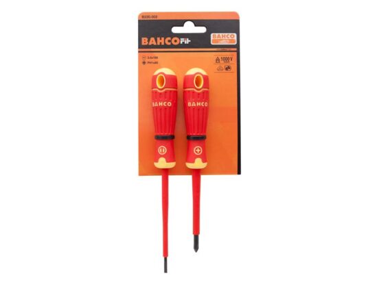 B220.002 BAHCOFIT Insulated Screwdriver Set, 2 Piece - Image 2