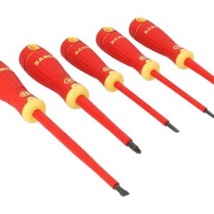 B220.015 BAHCOFIT Insulated Screwdriver Set, 5 Piece